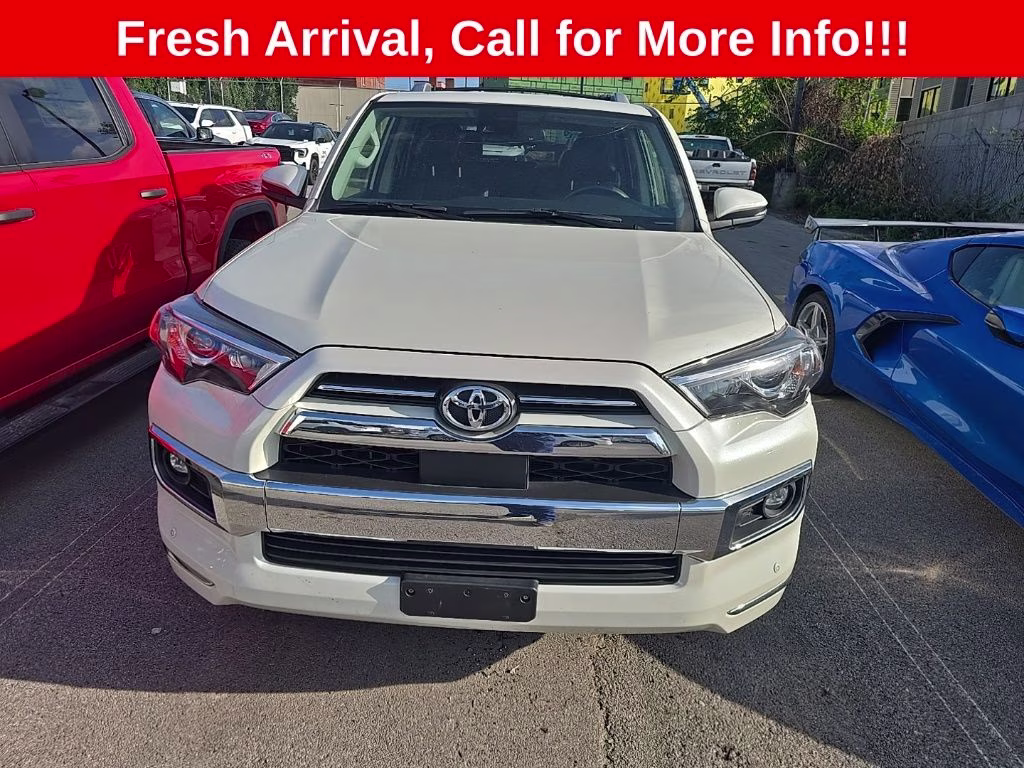 2021 Blizzard Pearl Toyota 4Runner Limited 4X4 SUV