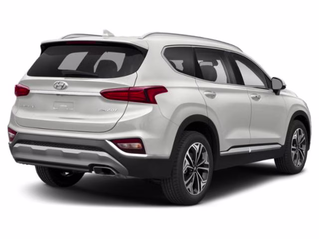2020 Quartz White Hyundai Santa Fe Limited AWD SUV