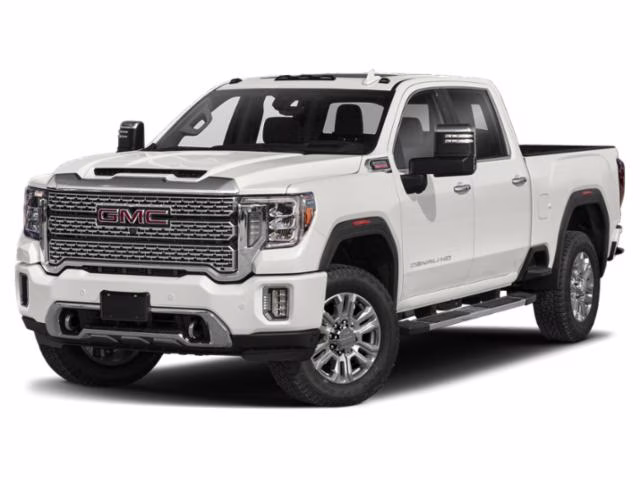 2020 White Frost Tricoat GMC Sierra 2500HD Denali 4X4 Truck