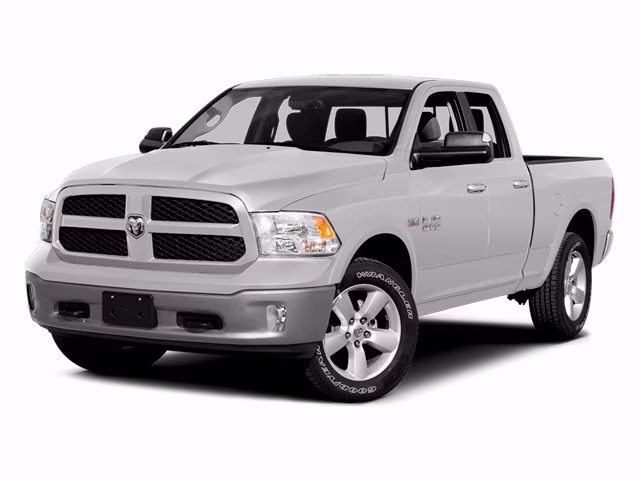 2014 Bright White Clearcoat Ram 1500 Big Horn 4X4 Truck