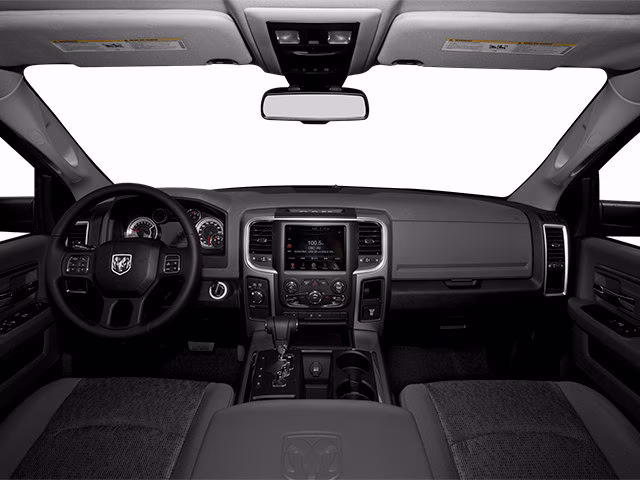 2014 Bright White Clearcoat Ram 1500 Big Horn 4X4 Truck