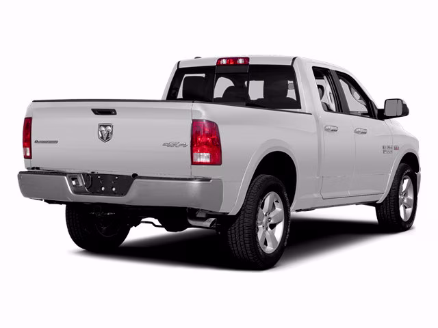 2014 Bright White Clearcoat Ram 1500 Big Horn 4X4 Truck