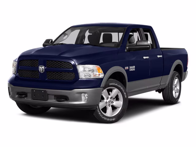 2014 Bright White Clearcoat Ram 1500 Big Horn 4X4 Truck