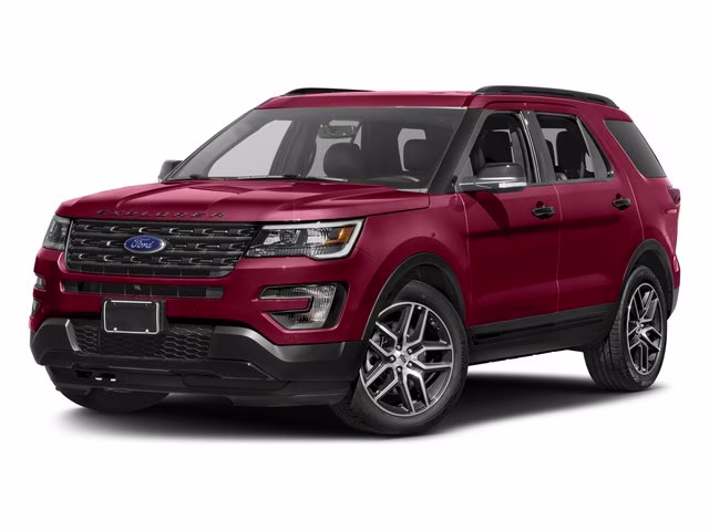 2016 Shadow Black Ford Explorer Sport 4X4 SUV