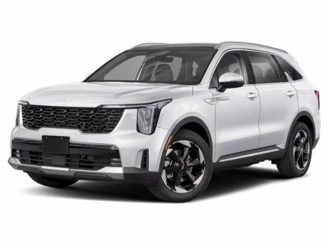 2025 Snow White Pearl Kia Sorento Hybrid EX FWD SUV