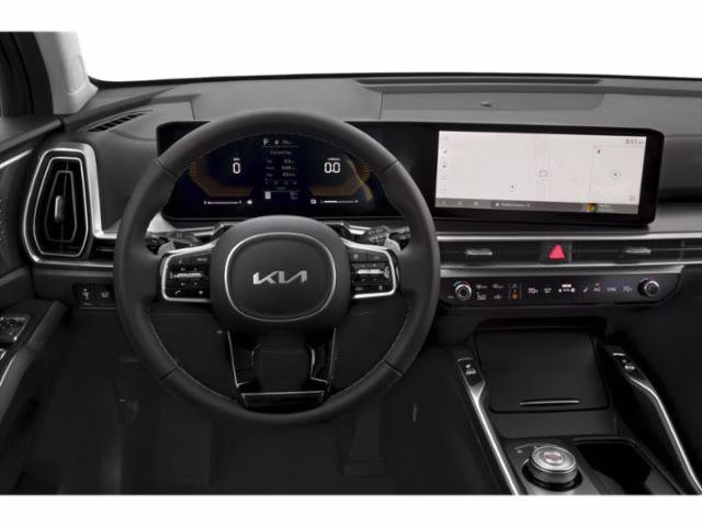 2025 Snow White Pearl Kia Sorento Hybrid EX FWD SUV