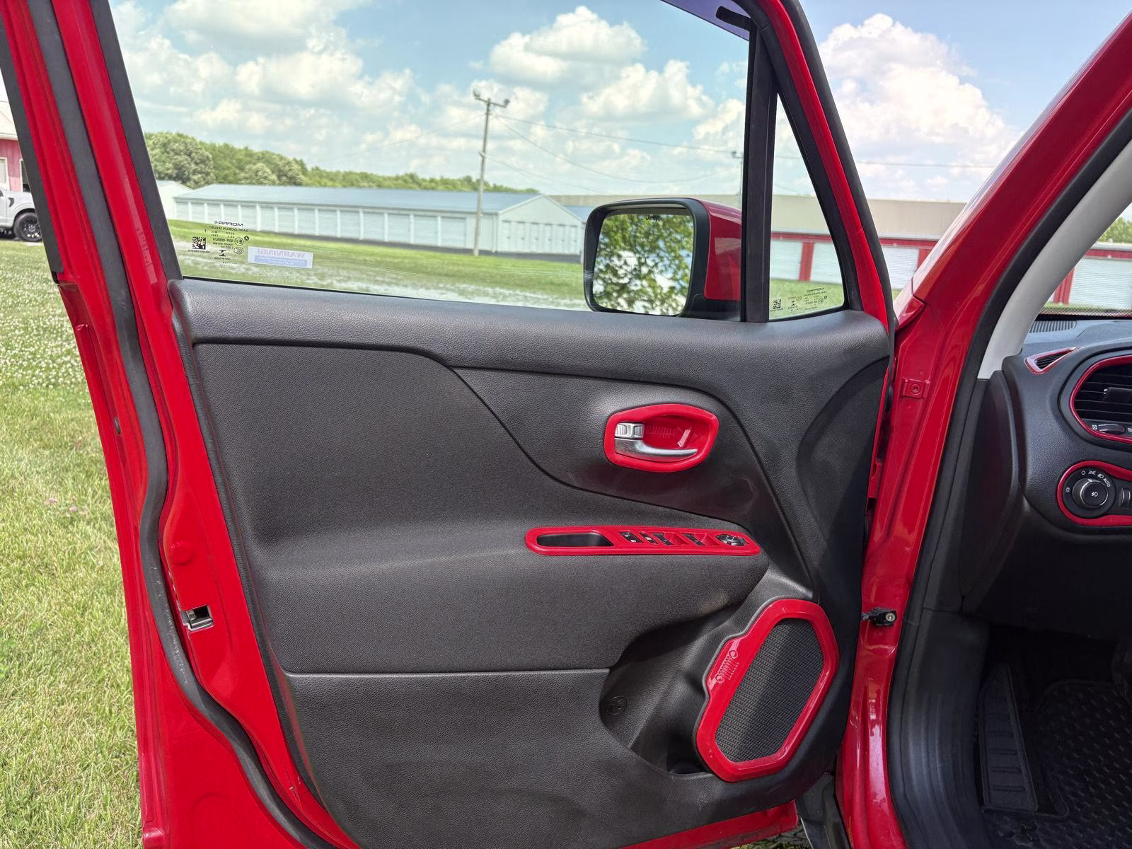 2018 Colorado Red Jeep Renegade Latitude 4X4 SUV