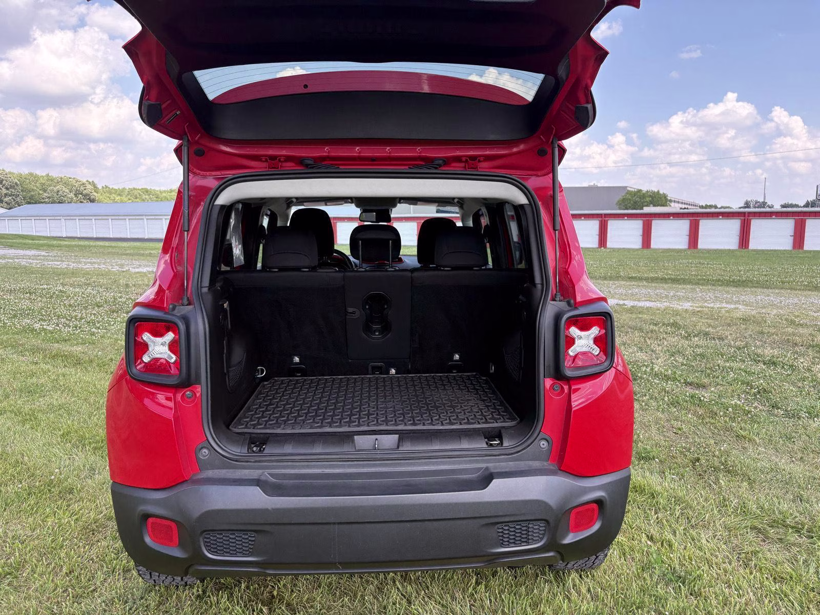 2018 Colorado Red Jeep Renegade Latitude 4X4 SUV