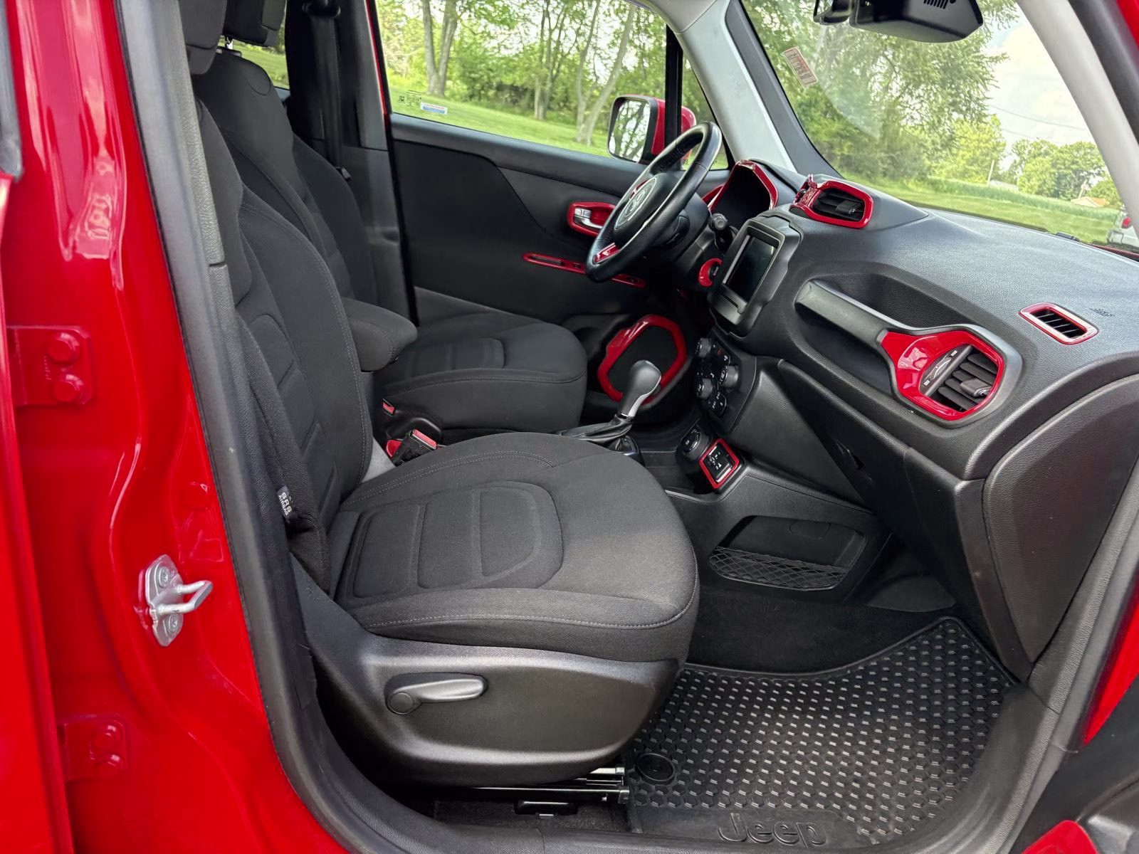 2018 Colorado Red Jeep Renegade Latitude 4X4 SUV