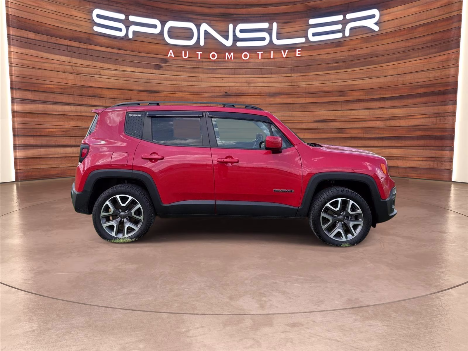 2018 Colorado Red Jeep Renegade Latitude 4X4 SUV