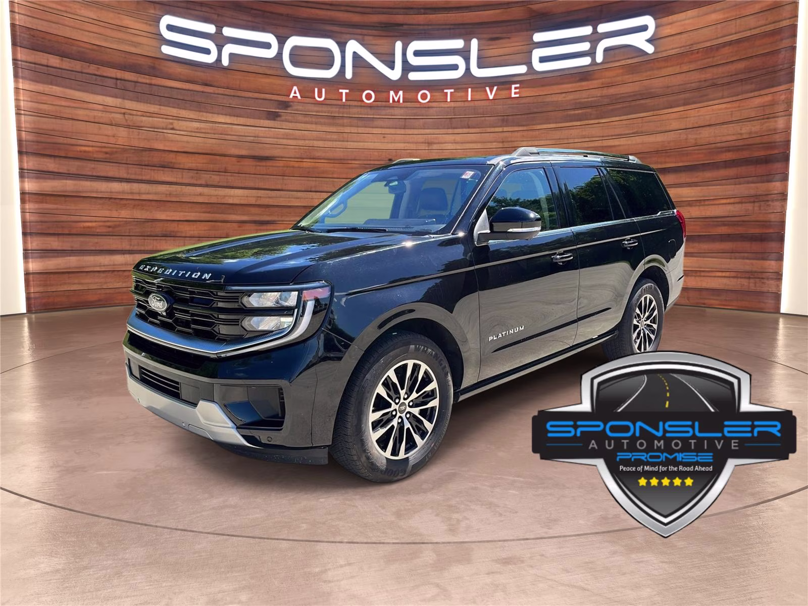 2025 Agate Black Ford Expedition Platinum 4X4 SUV