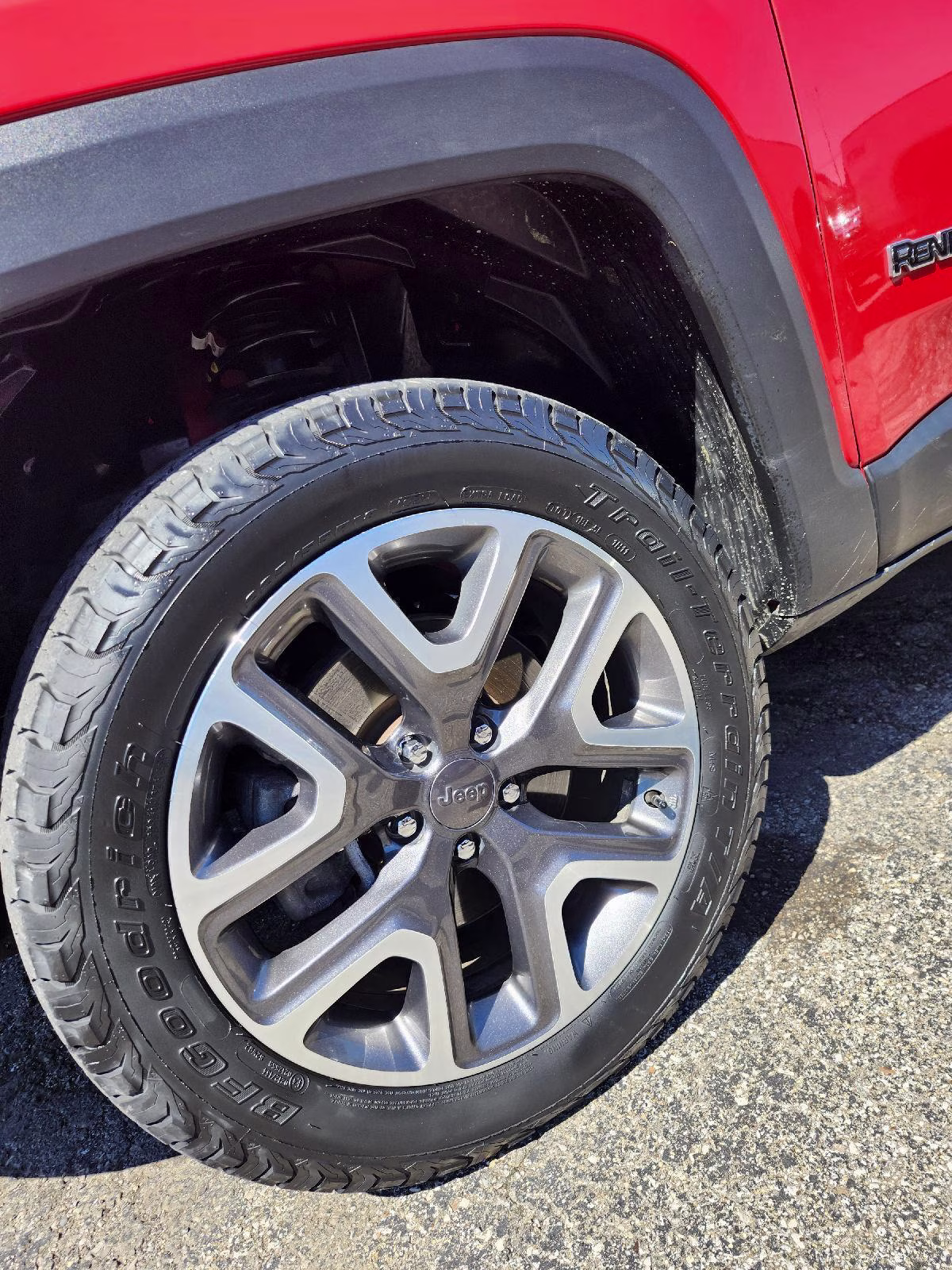 2018 Colorado Red Jeep Renegade Latitude 4X4 SUV