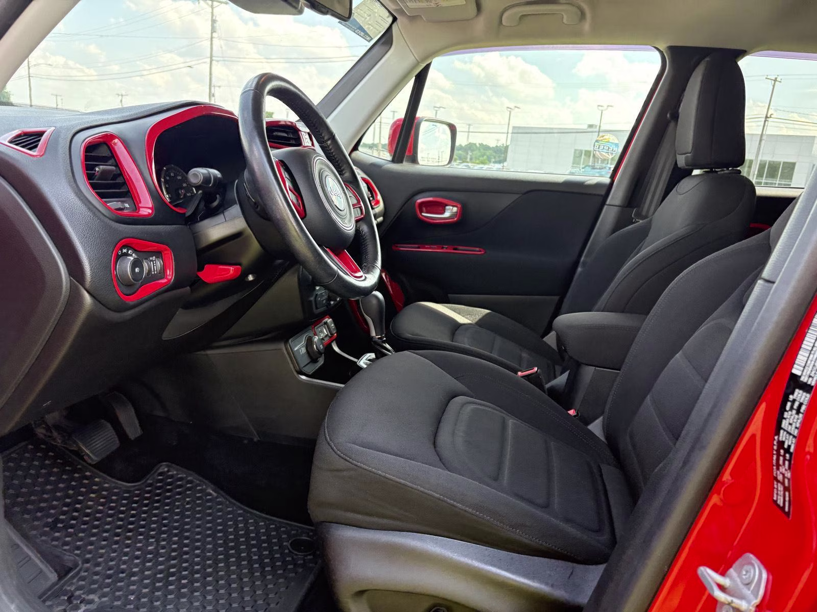 2018 Colorado Red Jeep Renegade Latitude 4X4 SUV