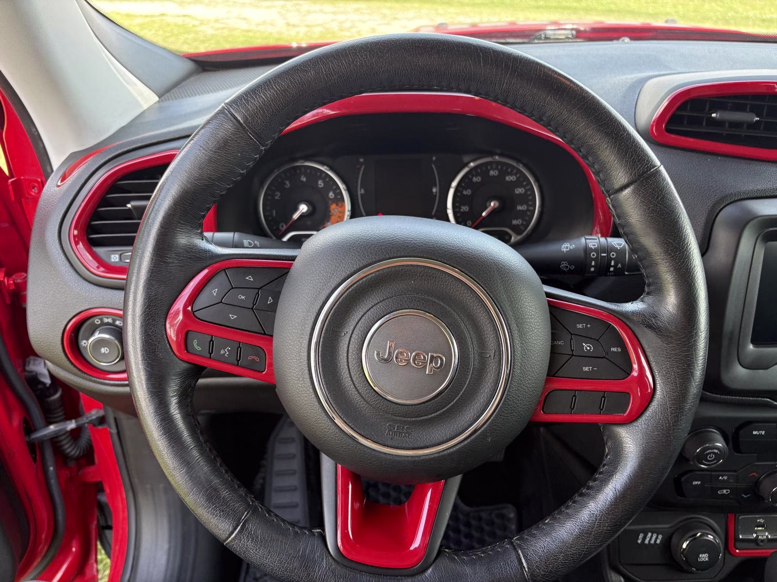 2018 Colorado Red Jeep Renegade Latitude 4X4 SUV