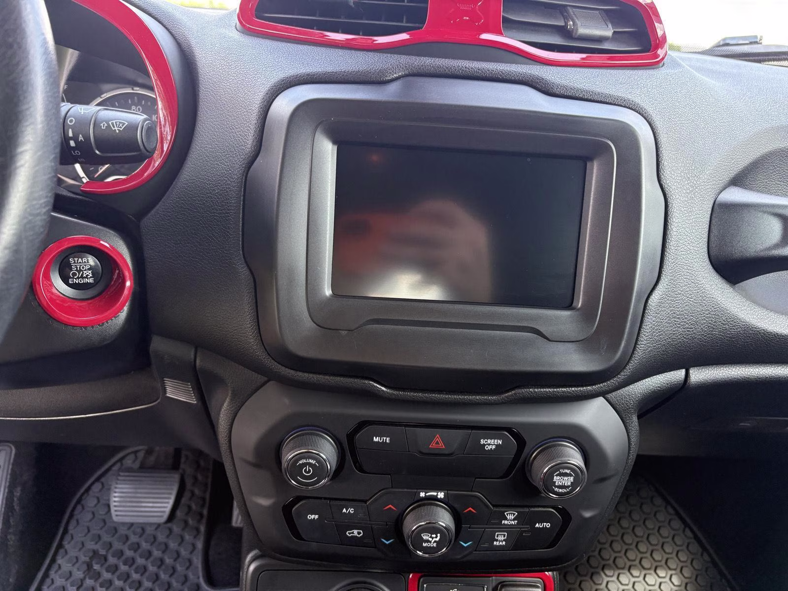 2018 Colorado Red Jeep Renegade Latitude 4X4 SUV