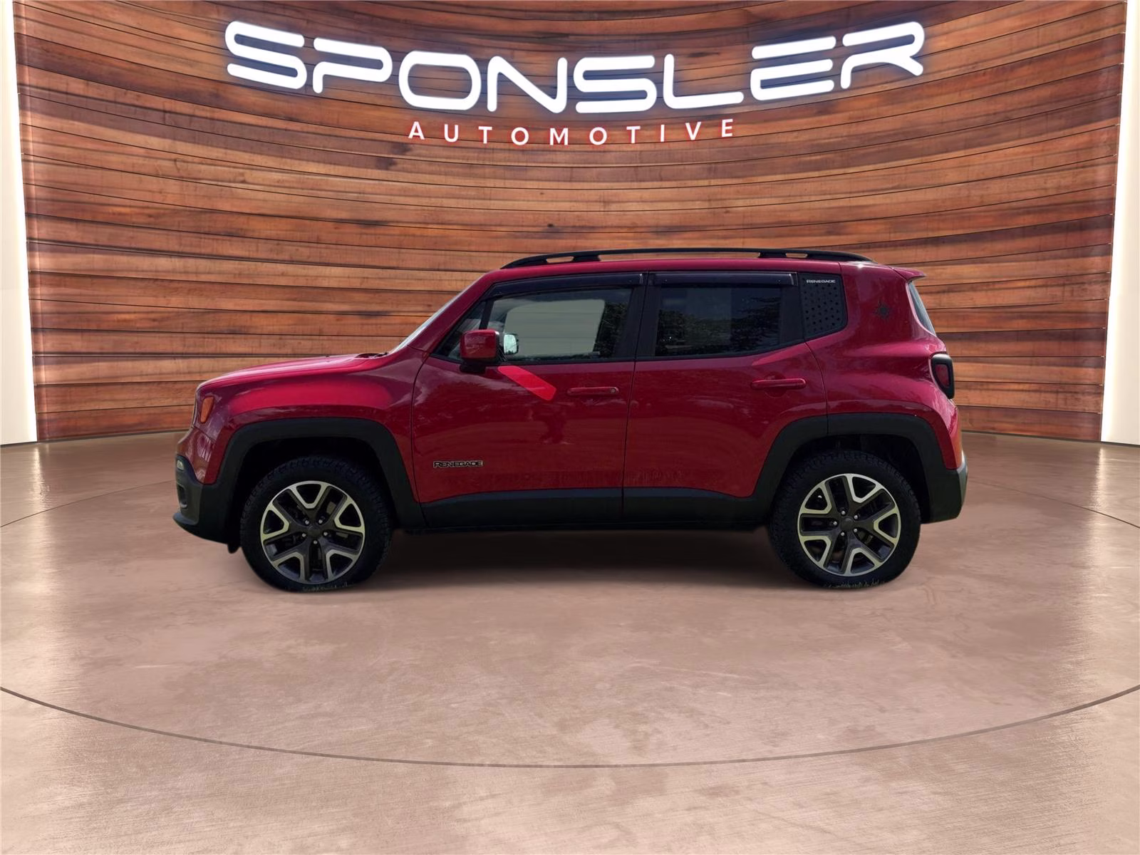 2018 Colorado Red Jeep Renegade Latitude 4X4 SUV