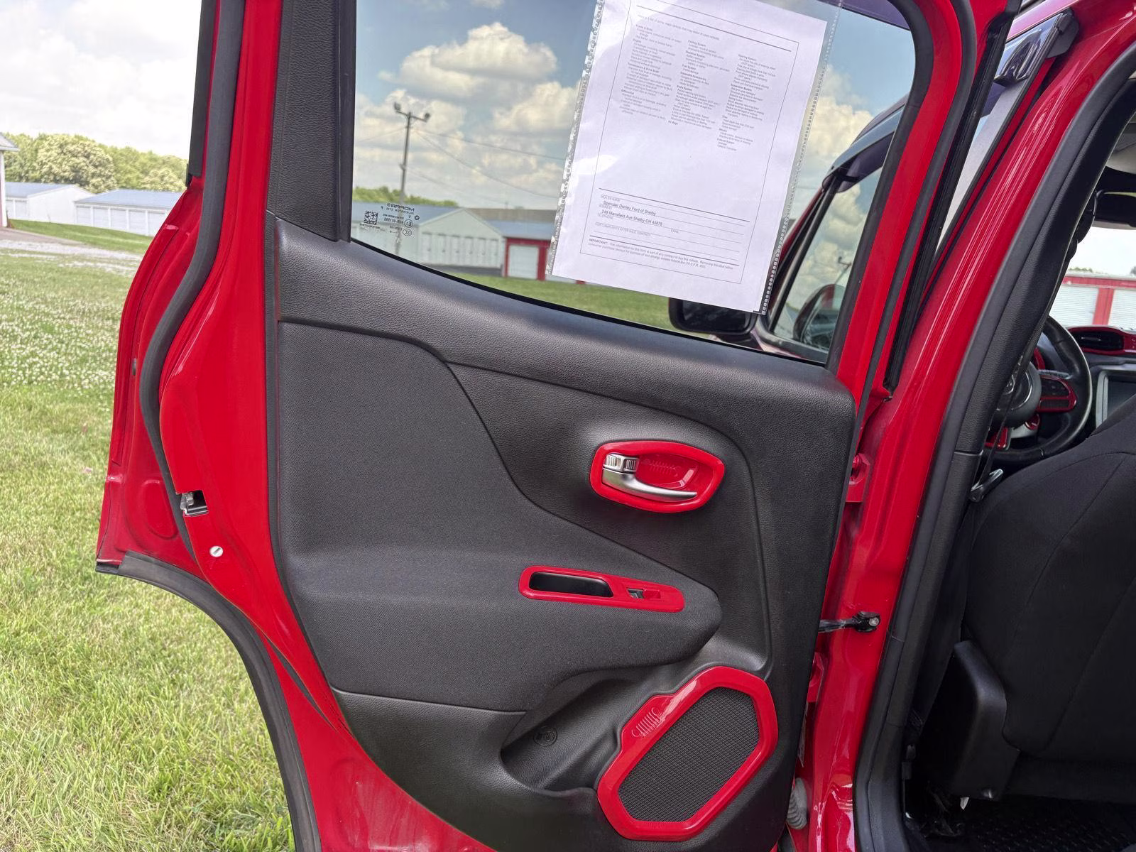 2018 Colorado Red Jeep Renegade Latitude 4X4 SUV