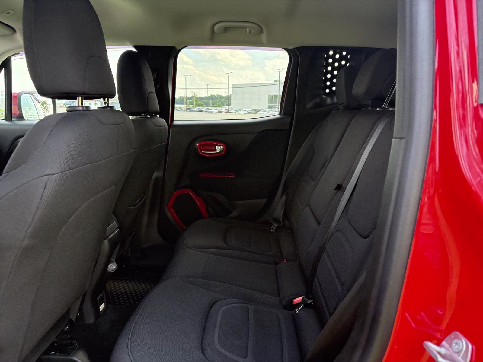 2018 Colorado Red Jeep Renegade Latitude 4X4 SUV