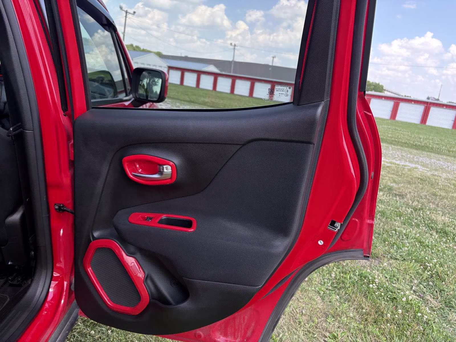 2018 Colorado Red Jeep Renegade Latitude 4X4 SUV