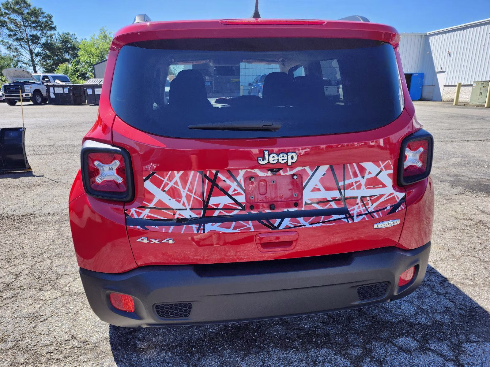 2018 Colorado Red Jeep Renegade Latitude 4X4 SUV