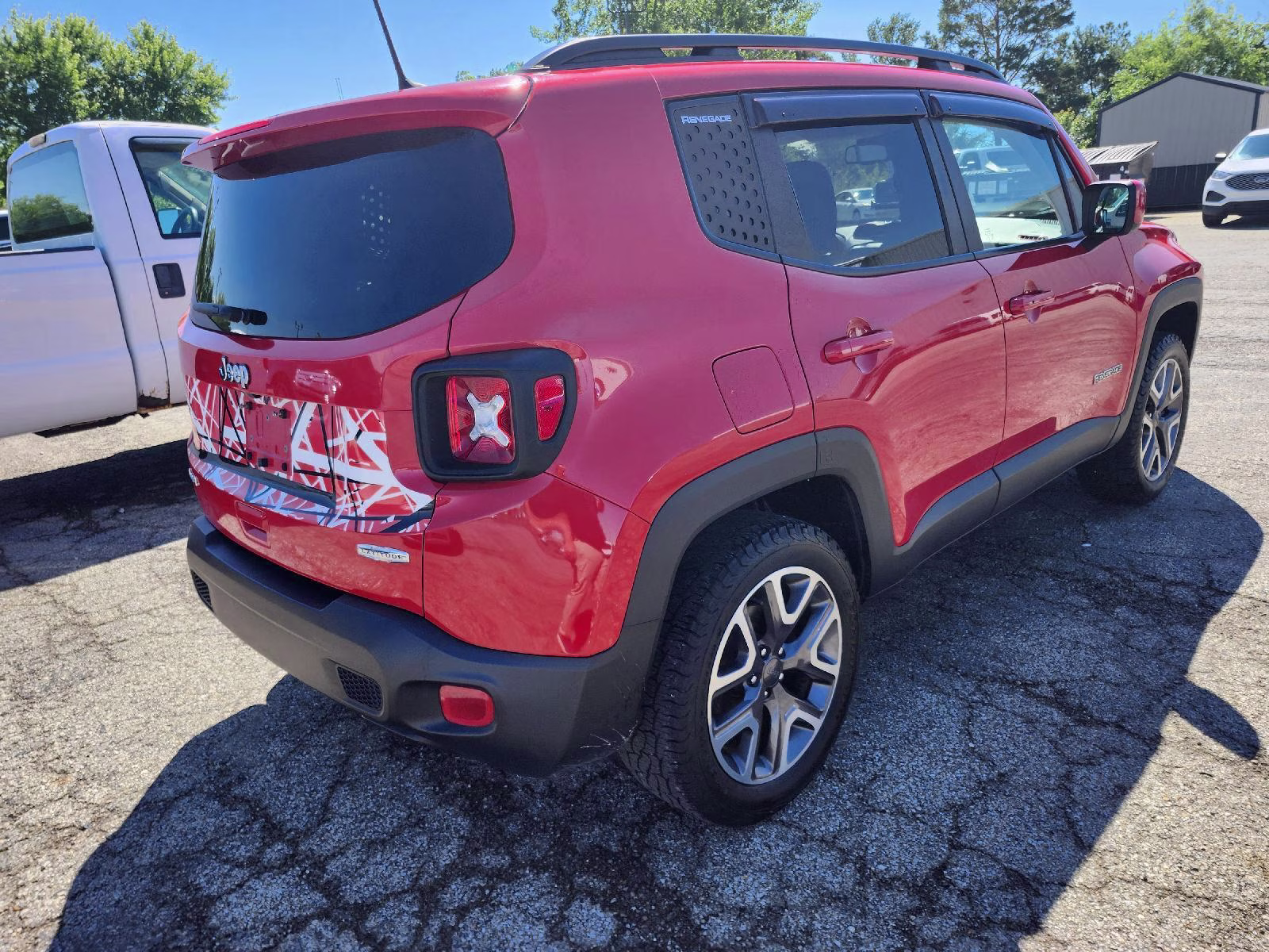 2018 Colorado Red Jeep Renegade Latitude 4X4 SUV