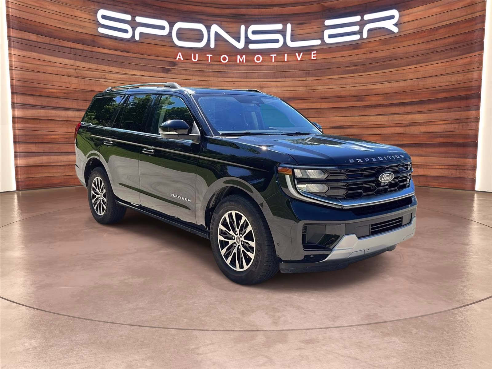 2025 Agate Black Ford Expedition Platinum 4X4 SUV