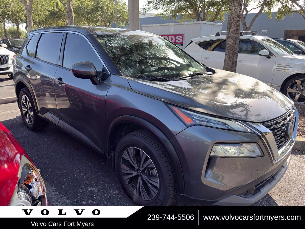 2022 Gun Metallic Nissan Rogue SV FWD SUV