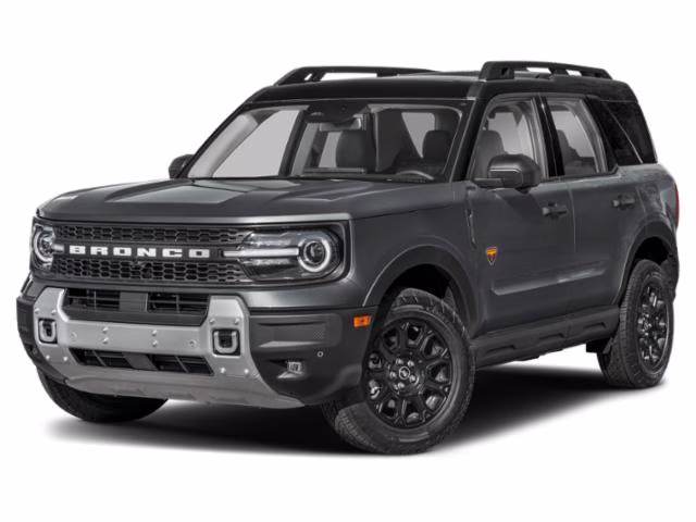 2026 CARBONIZED GRAY Ford Bronco Sport 4X4