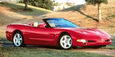 1998 Torch Red Chevrolet Corvette Base RWD Convertible