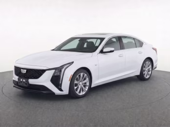 2025 White Cadillac CT5 Premium Luxury RWD Sedan