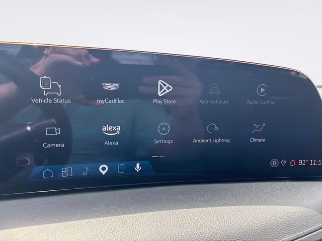 2025 White Cadillac CT5 Premium Luxury RWD Sedan
