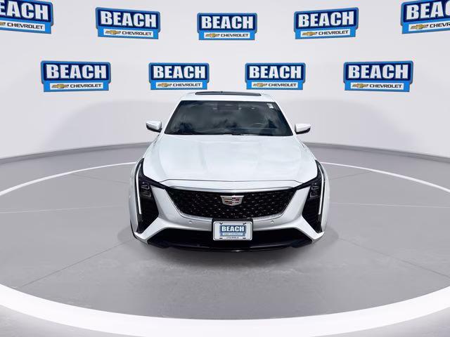 2025 White Cadillac CT5 Premium Luxury RWD Sedan