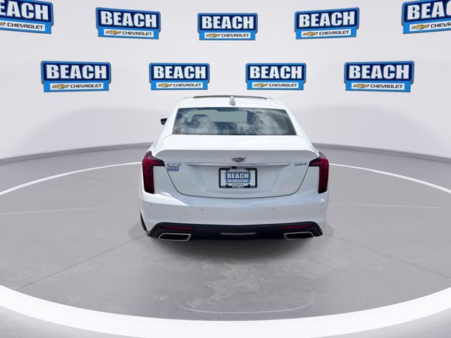 2025 White Cadillac CT5 Premium Luxury RWD Sedan