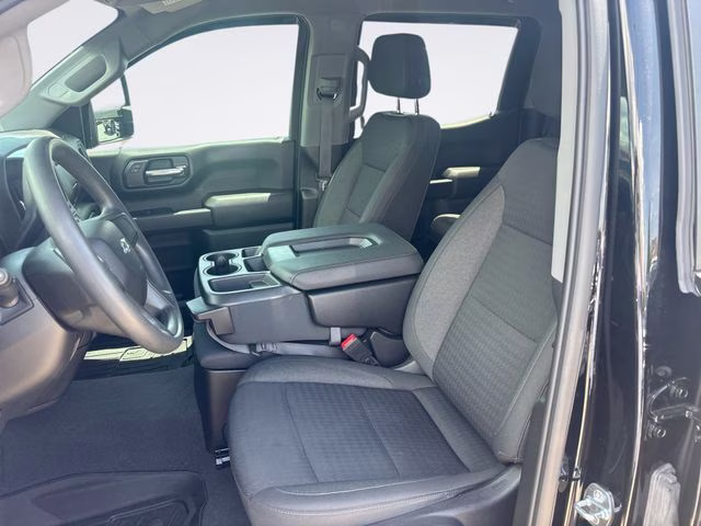 2022 Black Chevrolet Silverado 1500 Custom Trail Boss 4X4 Truck