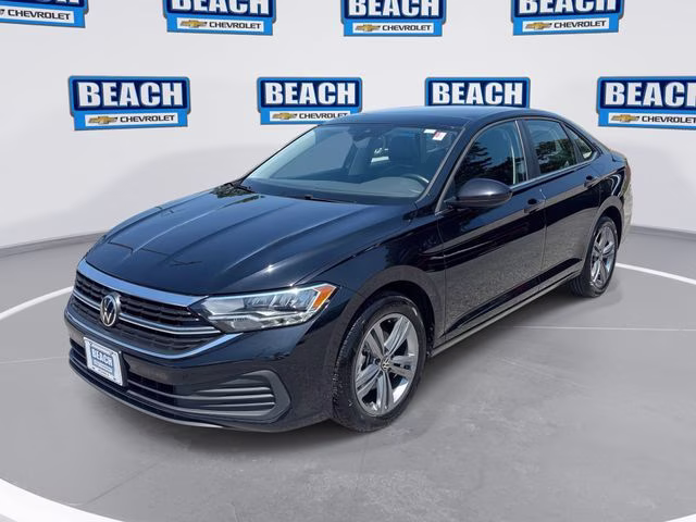 2024 Black Volkswagen Jetta 1.5T SE FWD Sedan