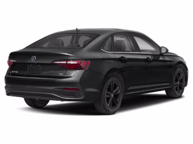 2024 Black Volkswagen Jetta 1.5T SE FWD Sedan