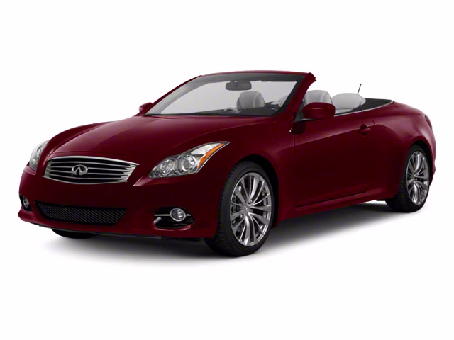2010 Midnight INFINITI G37 Base RWD Convertible