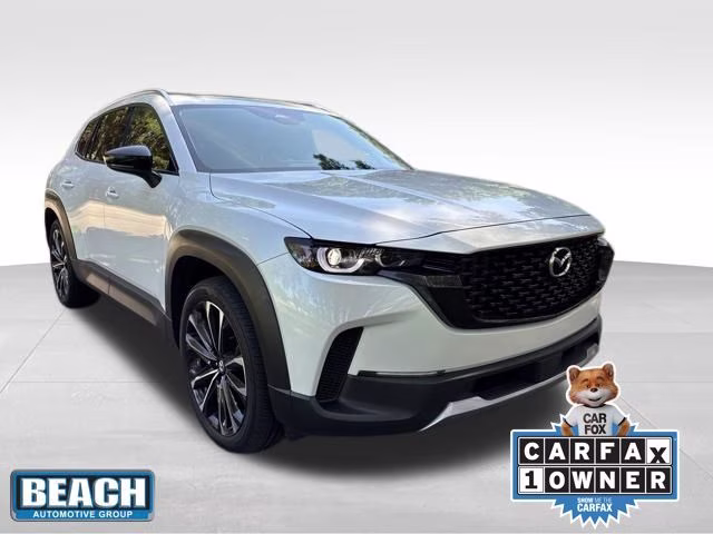 2025 Wind Chill Pearl Mazda CX-50 2.5 Turbo Premium Package AWD SUV