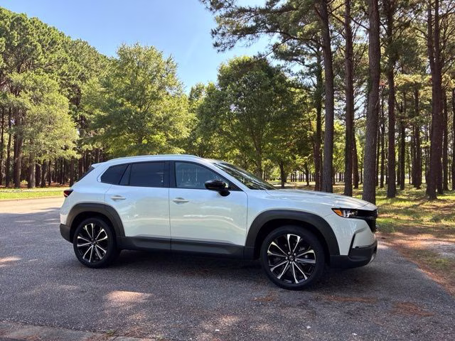 2025 Wind Chill Pearl Mazda CX-50 2.5 Turbo Premium Package AWD SUV