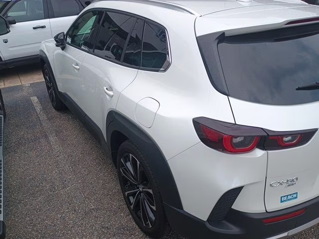 2025 Wind Chill Pearl Mazda CX-50 2.5 Turbo Premium Package AWD SUV
