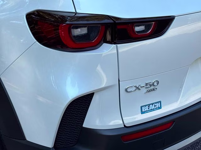 2025 Wind Chill Pearl Mazda CX-50 2.5 Turbo Premium Package AWD SUV