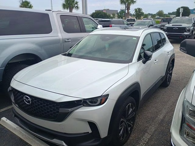2025 Wind Chill Pearl Mazda CX-50 2.5 Turbo Premium Package AWD SUV