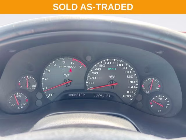 1998 Torch Red Chevrolet Corvette Base RWD Convertible