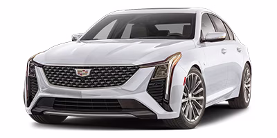 2025 White Cadillac CT5 Premium Luxury RWD Sedan