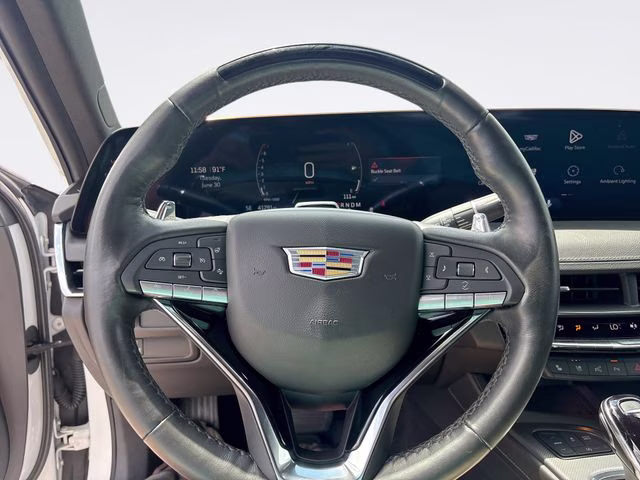 2025 White Cadillac CT5 Premium Luxury RWD Sedan