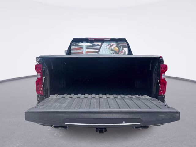 2022 Black Chevrolet Silverado 1500 Custom Trail Boss 4X4 Truck