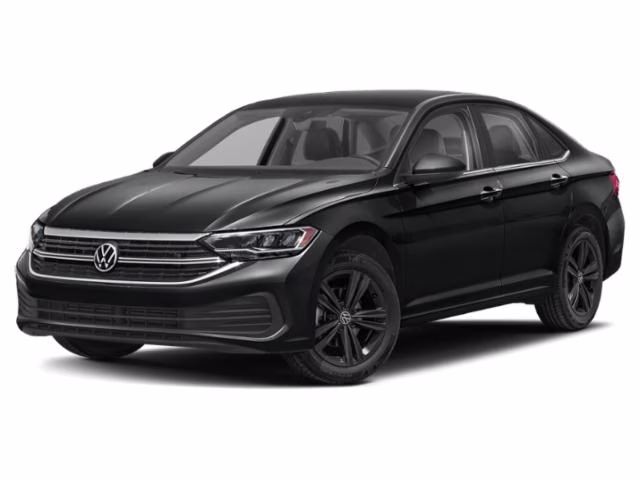 2024 Black Volkswagen Jetta 1.5T SE FWD Sedan