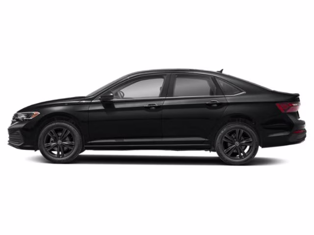 2024 Black Volkswagen Jetta 1.5T SE FWD Sedan