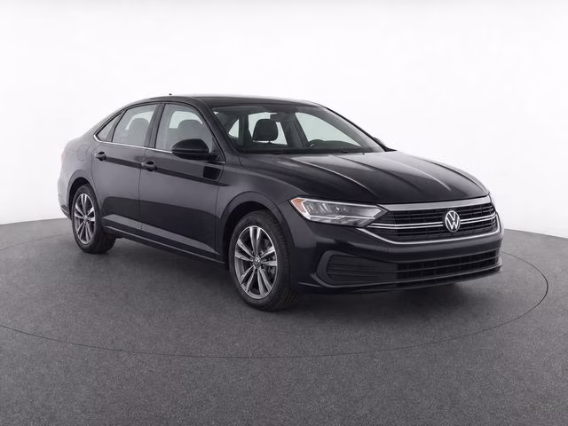 2024 Black Volkswagen Jetta 1.5T SE FWD Sedan
