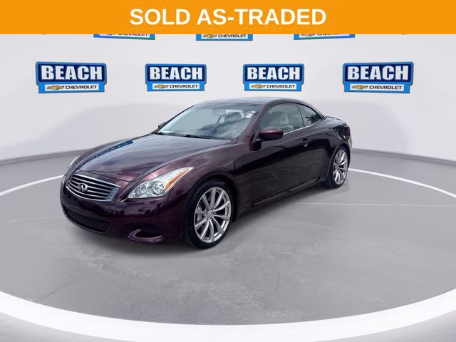 2010 Midnight INFINITI G37 Base RWD Convertible